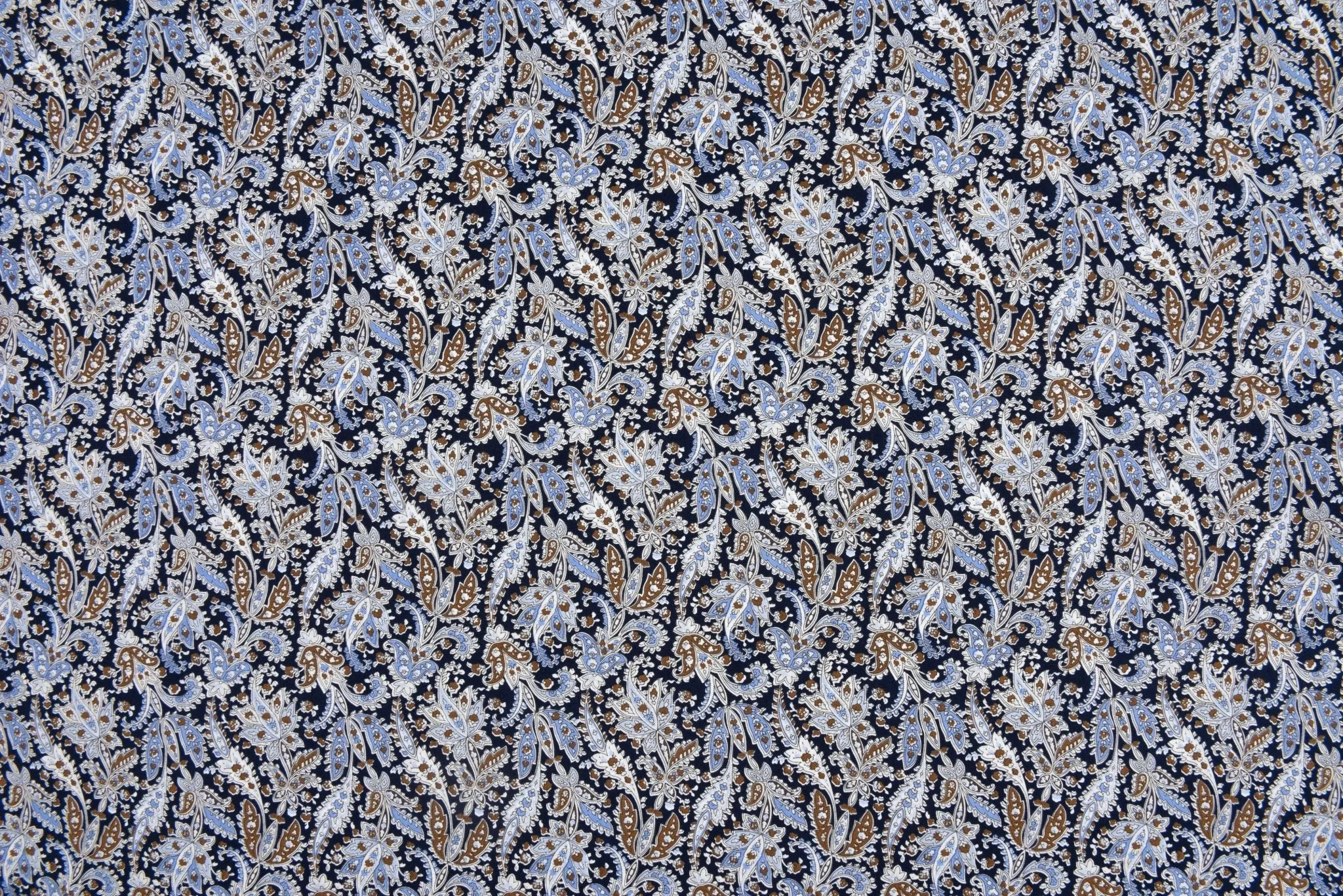 100% Cotton Loom Line  Italian Paisley Fabric - 139