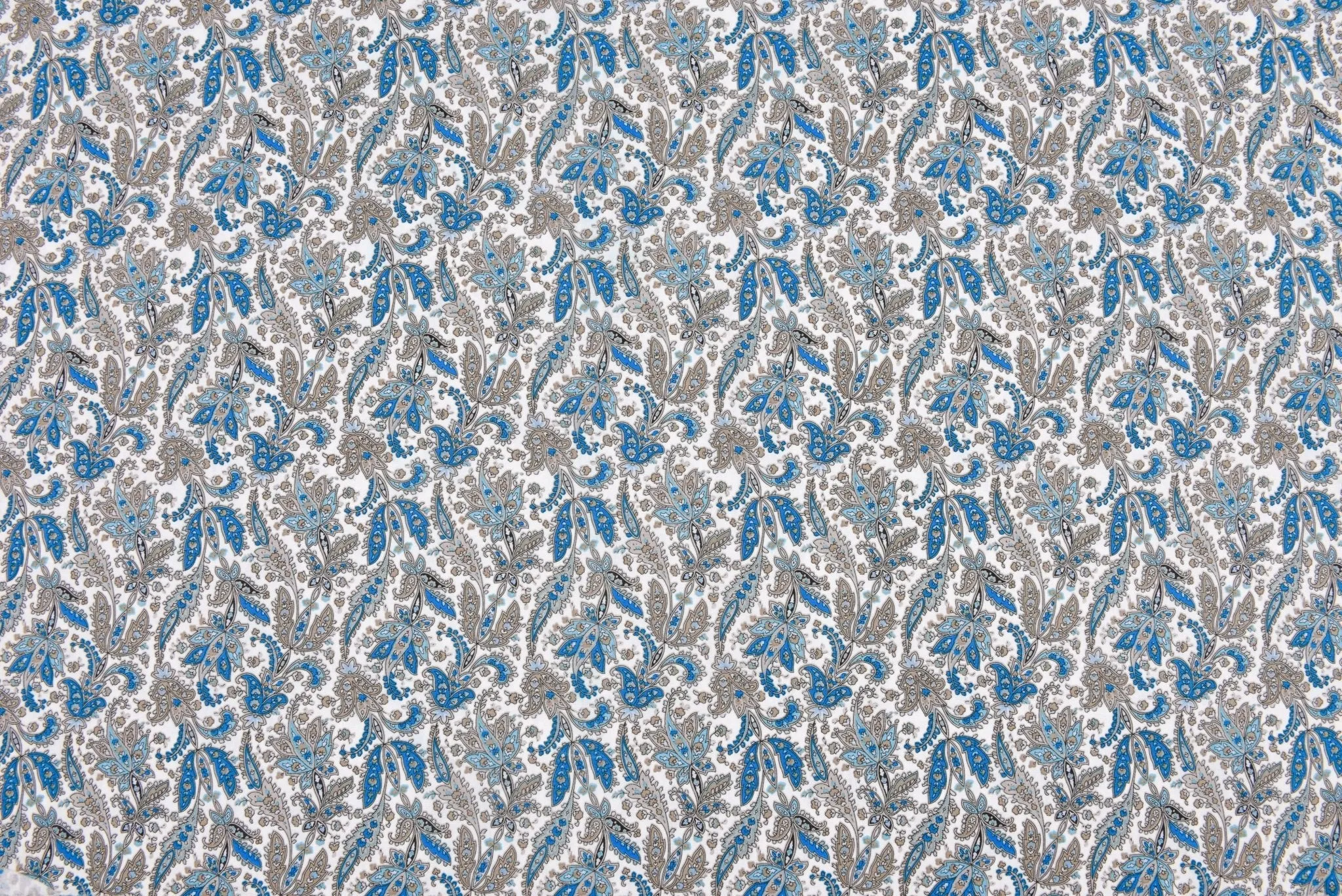 100% Cotton Loom Line  Italian Paisley Fabric - 139