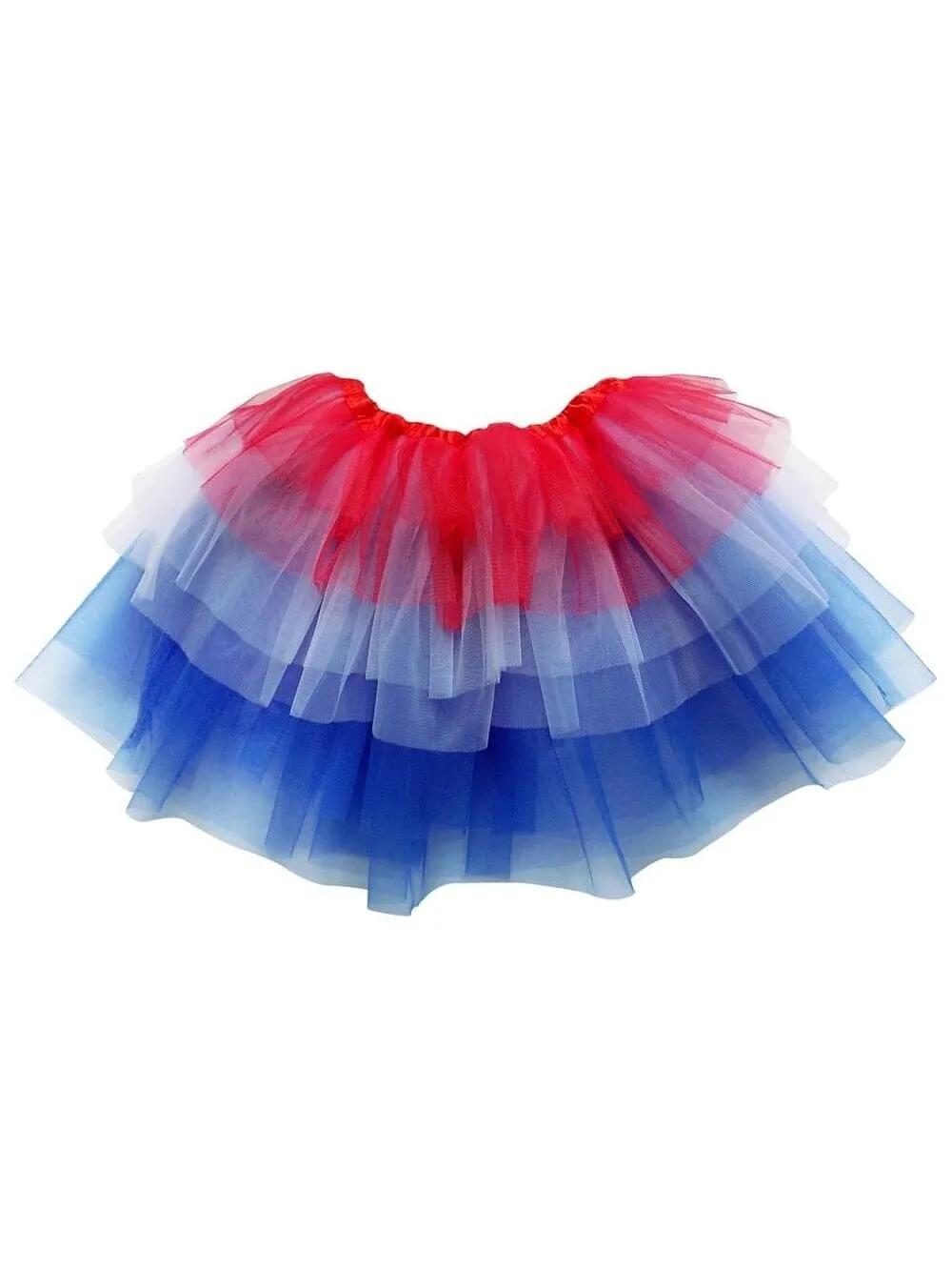 6 Layer Costume Tutu Skirt - Teen, Adult, & Plus Sizes