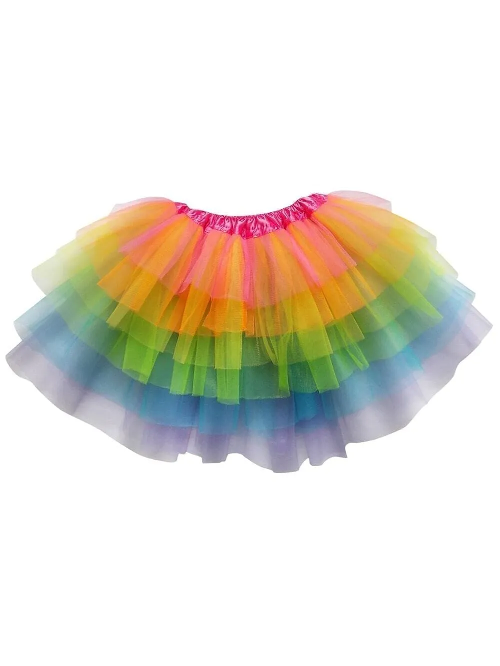 6 Layer Costume Tutu Skirt - Teen, Adult, & Plus Sizes