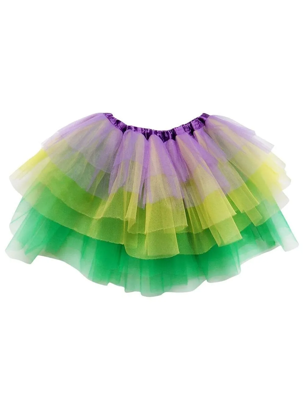 6 Layer Costume Tutu Skirt - Teen, Adult, & Plus Sizes