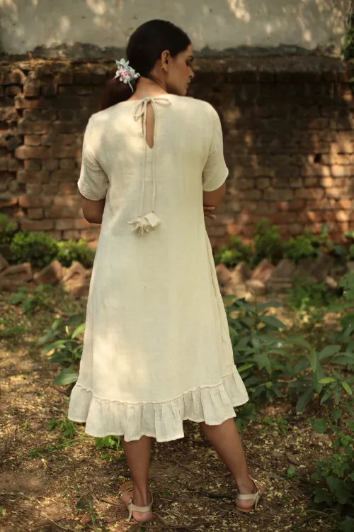 Bebaak Aline Handwoven Kora Dress