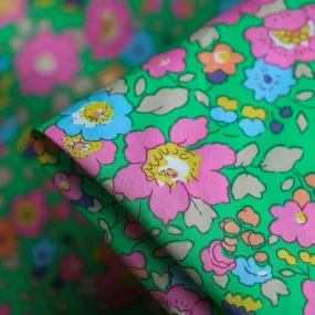 Betsy Meadow Green/Pink - Liberty Tana Lawn™