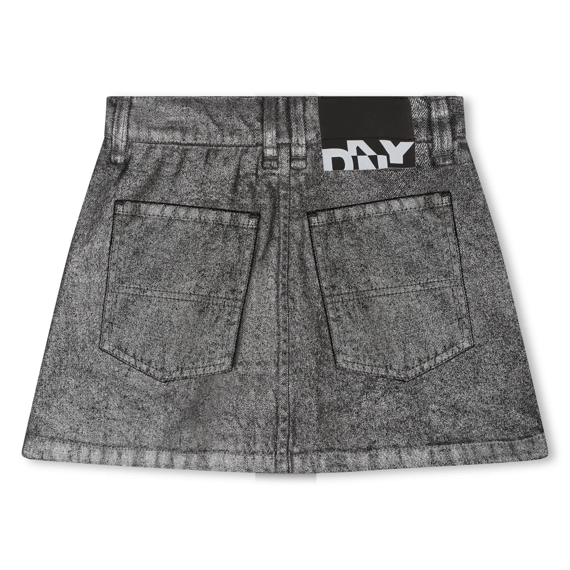 DKNY Silver Skirt