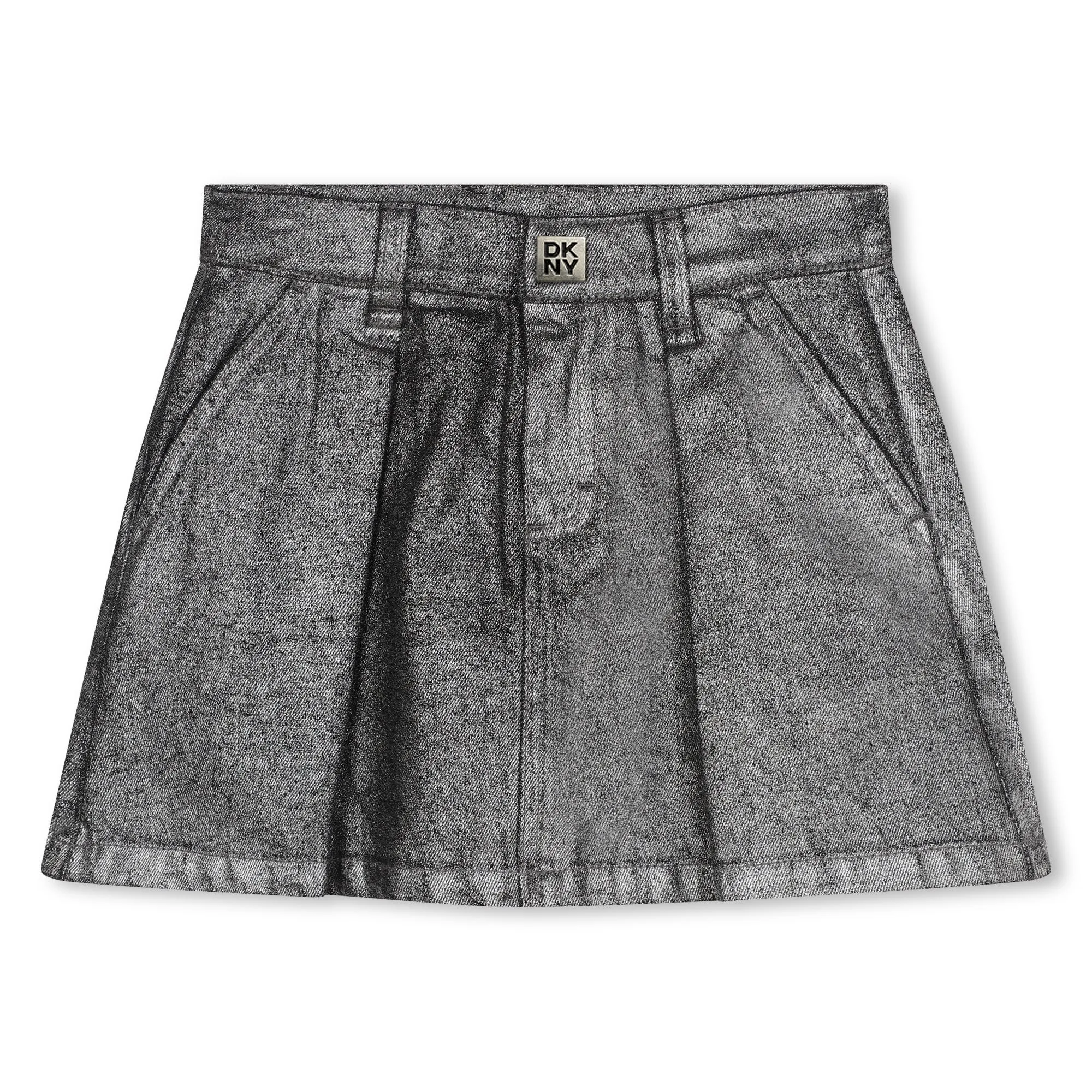 DKNY Silver Skirt