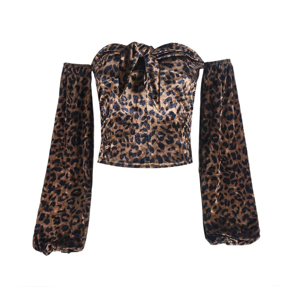 Plush Off-Shoulder Top