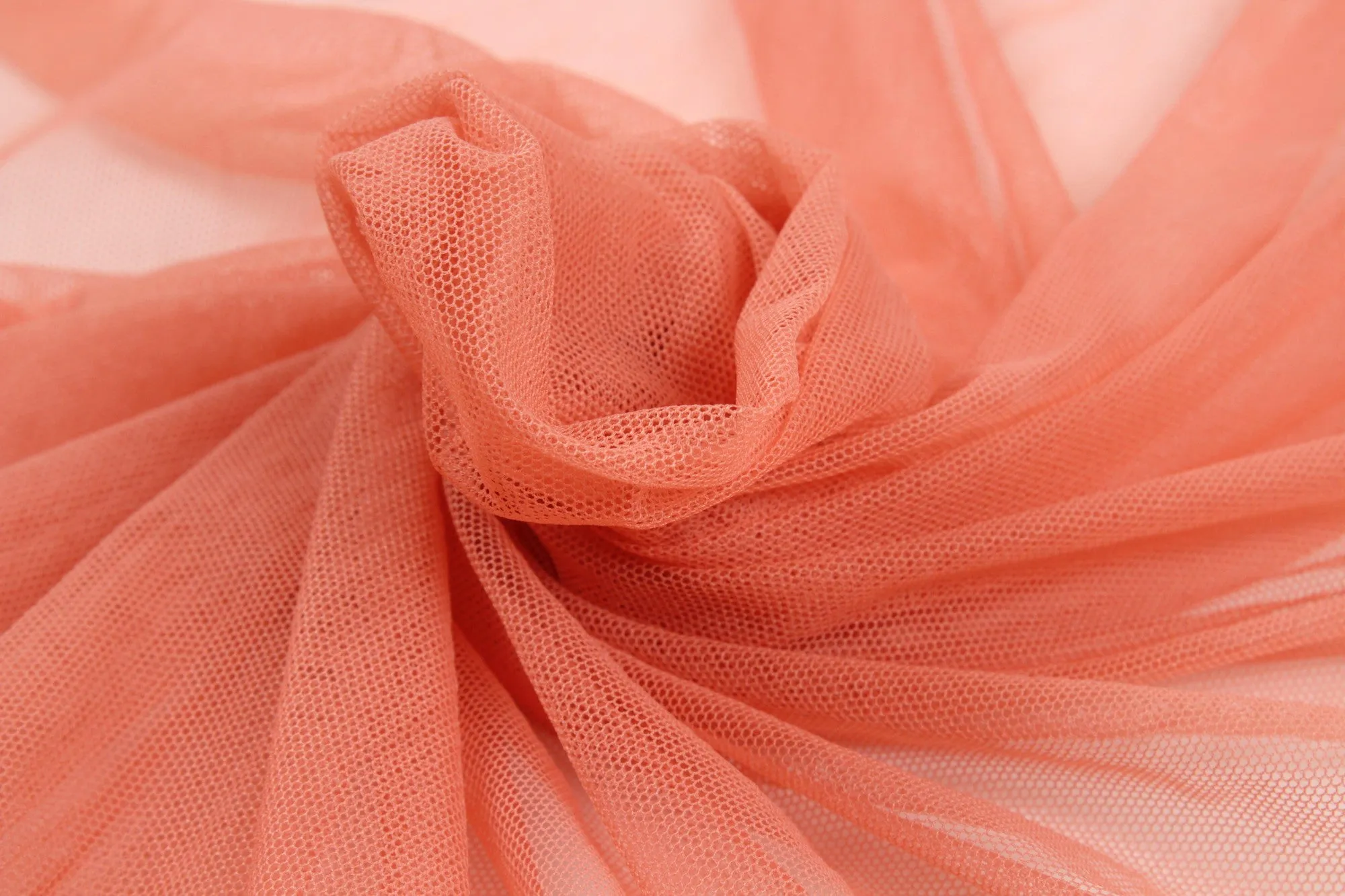 Recycled Polyamide Tulle with Vegetable Dyes - 7 Colors Available