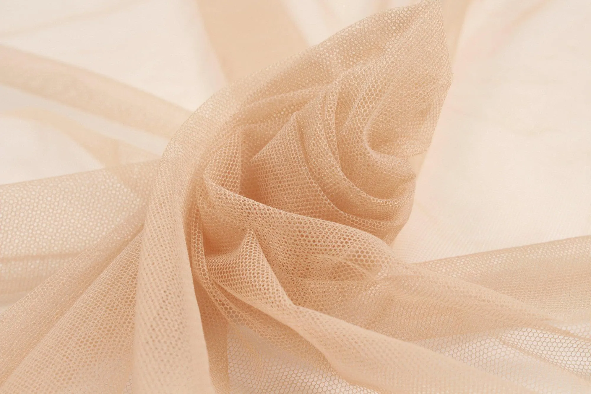 Recycled Polyamide Tulle with Vegetable Dyes - 7 Colors Available