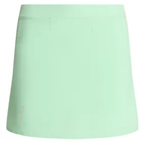 Womens 15 Inch Performance Pleated Skort Pastel Mint - SS24