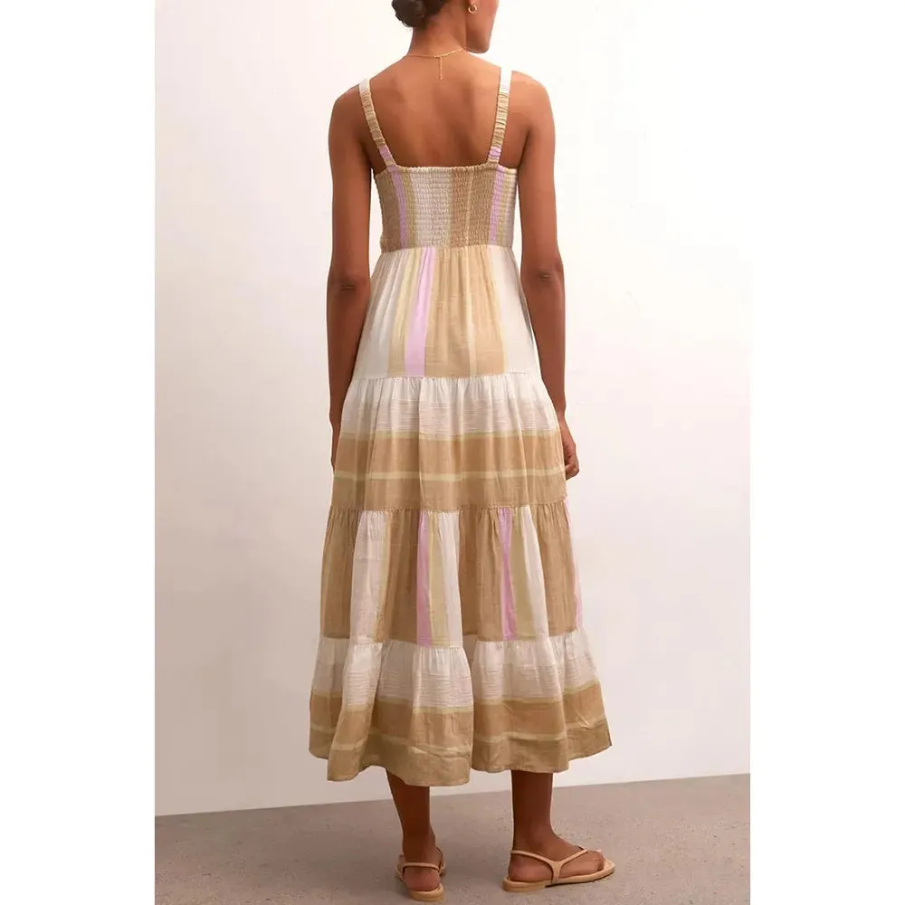 Z Supply Women's Kyara Yarn Dye Stripe Midi Dress